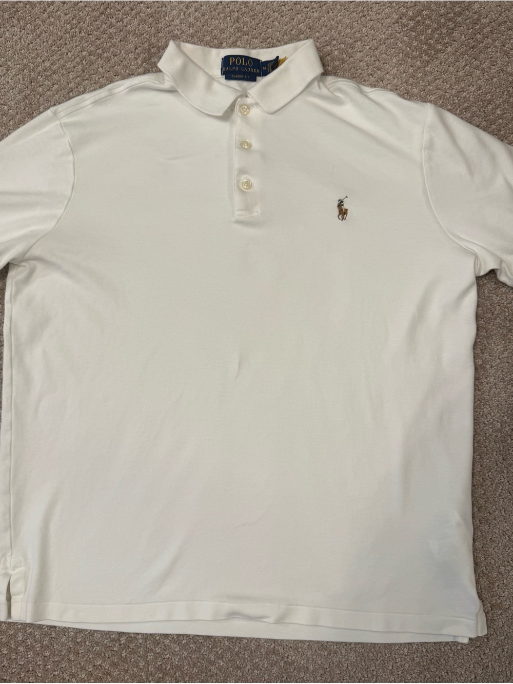 Polo by Ralph Lauren Junior Boys’ Classic White Polo Shirt